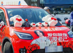 网友偶遇京东跨晚大奖车，惊喜连连见证狂欢时刻